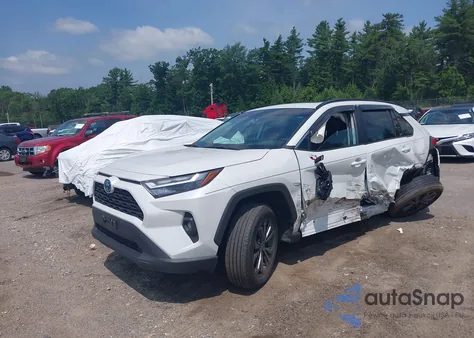 2023 Toyota Rav4 Hybrid Xle Premium from USA, damaged, VIN 4T3B6RFV9PU137104